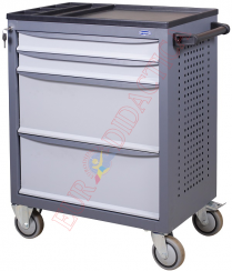 Carucior instrumente cu 2 sertare mici si 2 mari (740x440x900mm)