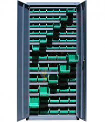 Dulap feronerie cu 30 cutii 701 si 48 cutii 702(800x300x1800mm)