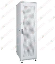 Dulap metalic SERVER, 1 usa plina si 1 perforata (600x800x1000mm)