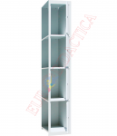 Dulap cusetat atasabil 1x4 (400x500x1800mm)
