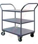 Platforma cu 2 manere si 2 rafturi (900x600mm)