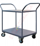 Platforma cu 2 manere si raft (1500x800mm)