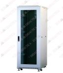 Dulap metalic SERVER, 1 usa plina si 1 din sticla (600x800x1600mm)