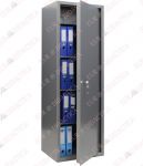 Seif birou 3 rafturi si caseta cu cheie (550x370x1610mm)